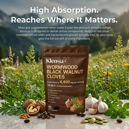 Flush Out Hidden Parasites & Larva in Just 14 Days with Wormwood Black Walnut Cloves